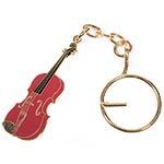 Key Chain - Red Violin