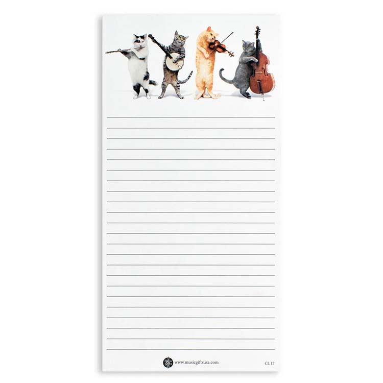 Cats Love Music Shopping Pad