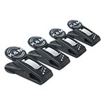 K&M Sheet Music Clip 4-Pack, Black