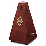 Wittner Traditional Metronome: Mahogany, Matte Finish