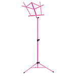 Hamilton KB900 Pink Deluxe Folding Music Stand with Bag