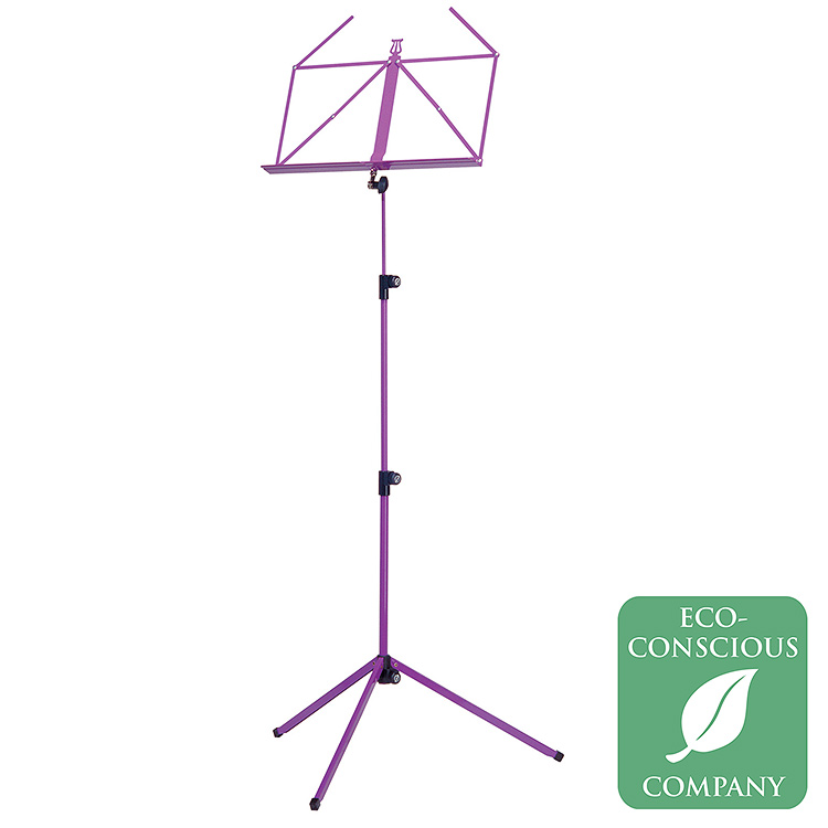 K&M 10010 Rainbow Series Purple Music Stand