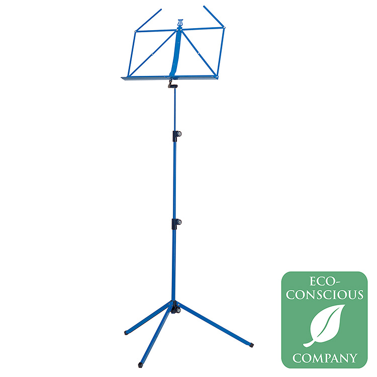 K&M 10010 Rainbow Series Blue Music Stand