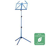 K & M 10010 Rainbow Series Blue Music Stand