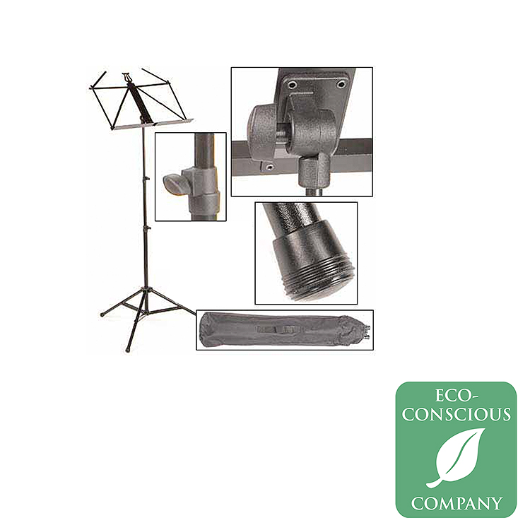 K&M Ruka Aluminum Folding Music Stand with Bag