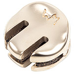 WMutes Practice Mute for Cello, Matte Gold