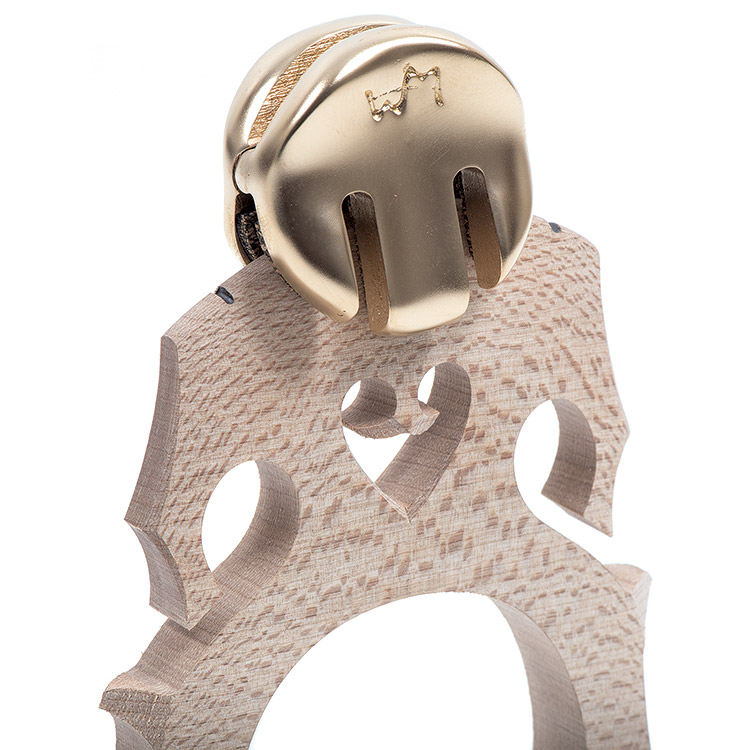 WMutes Practice Mute for Cello, Matte Gold