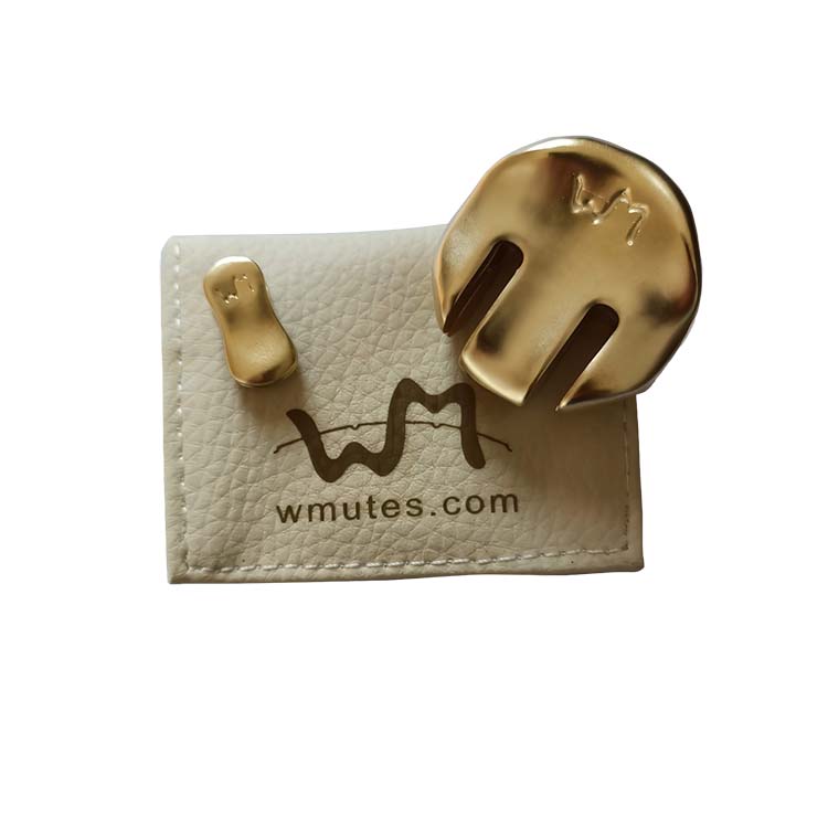 WMutes Matte Gold Cello Mute Set: Practice & Concert Mutes