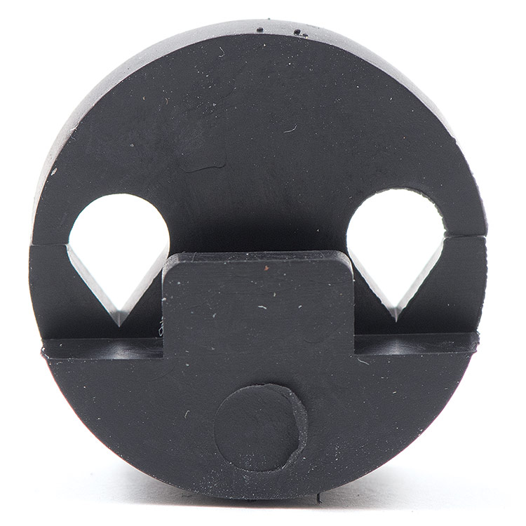 Tourte Style Round Mute for Viola, Black