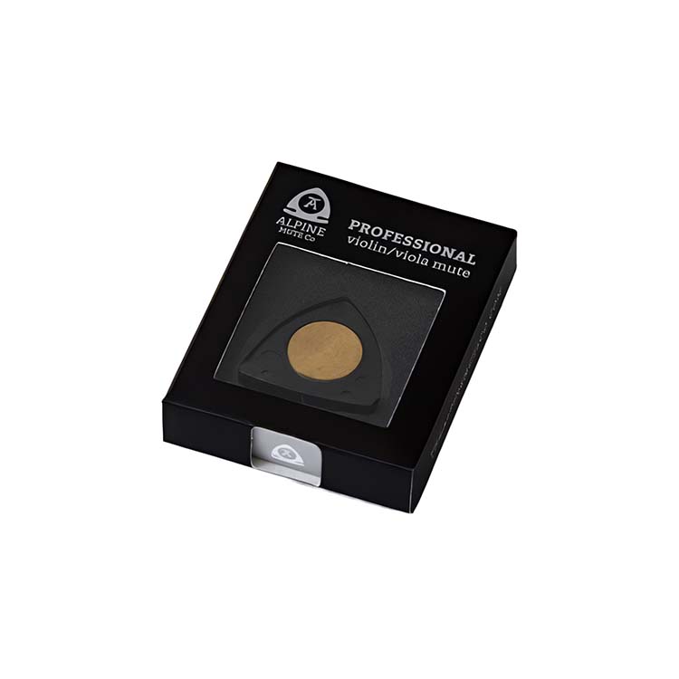 Alpine Professional Violin/Viola Mute, Black