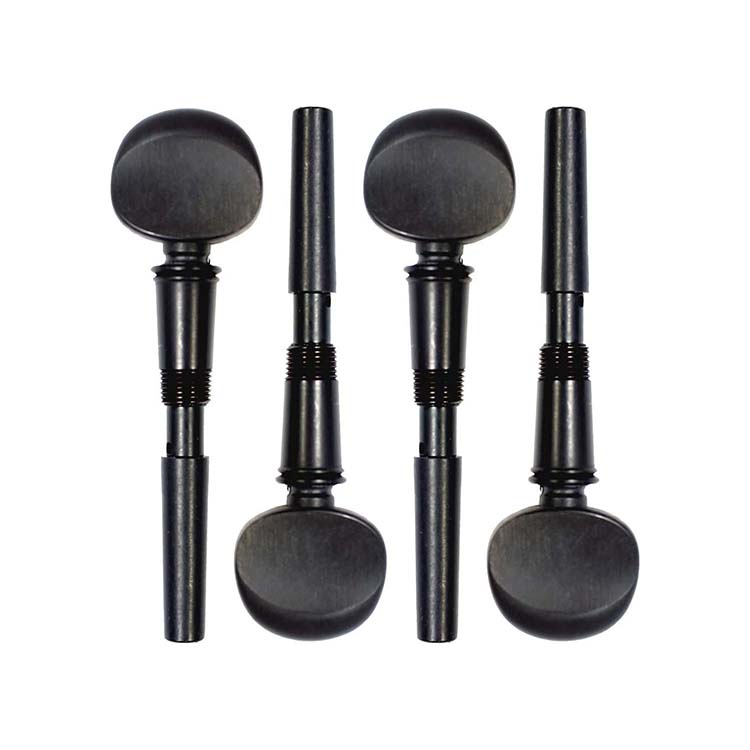 Perfection Planetary 4/4 Cello Pegs, 13mm shaft, Ebony, Swiss Model