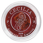 Cecilia Stellare LED Rosin for Violin, Viola, and Cello