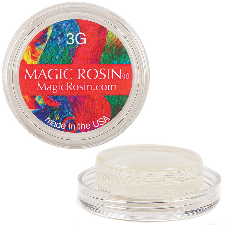 Johnson String Instrument 3G Magic Rosin - Violin, Viola, Cello and Bass