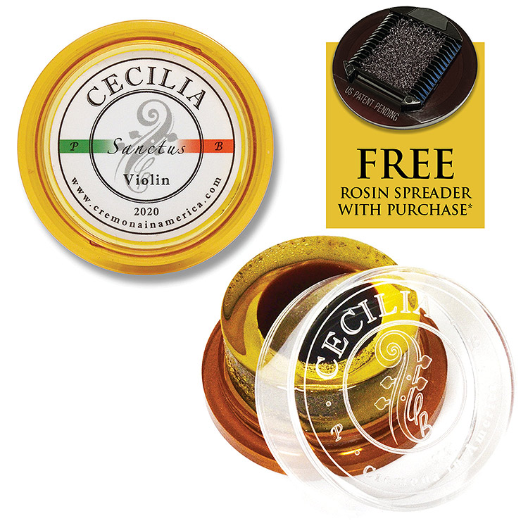 Cecilia Violin Sanctus Rosin