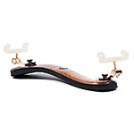 Viva La Musica Diamond Viola Dark Maple Shoulder Rest with Gold Fittings