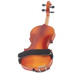 Everest 4/4 Violin ES Silver Shoulder Rest