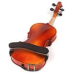 Everest 3/4–1/2 Violin ES Silver Shoulder Rest