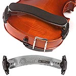 Everest 1/4-1/10 Violin ES Silver Shoulder Rest