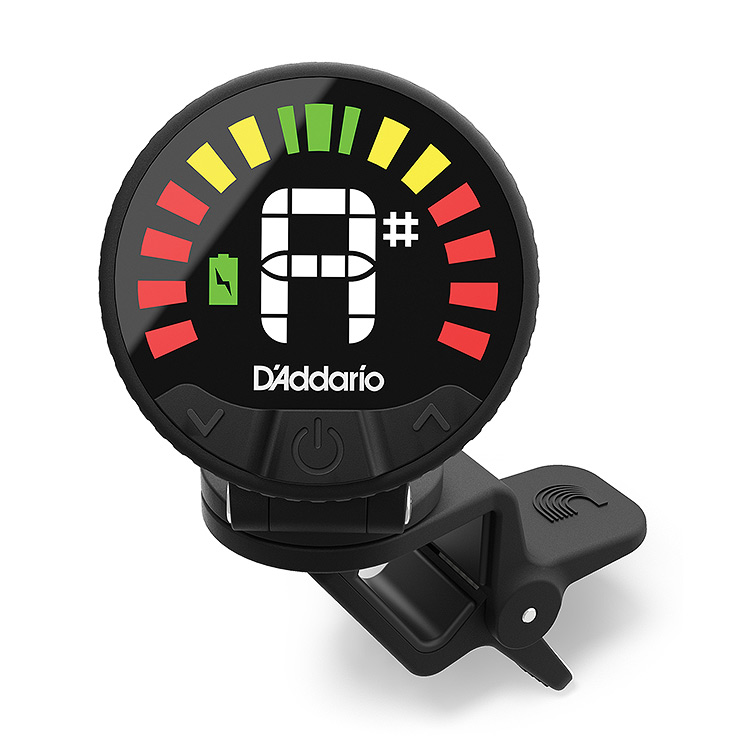 D'Addario Nexxus 360 Guitar Headstock Rechargeable Tuner