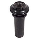 Harmonie Hill Model Viola End Button, Ebony with Ebony Pip and Crown