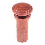 Harmonie Simple Viola End Button, Pernambuco, No Pip
