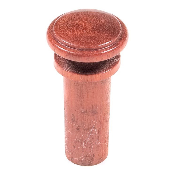 Harmonie Simple Violin Button, Pernambuco, No Pip