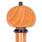 Harmonie Strad Model Viola Peg Set, Boxwood with Ebony Pip and Collar