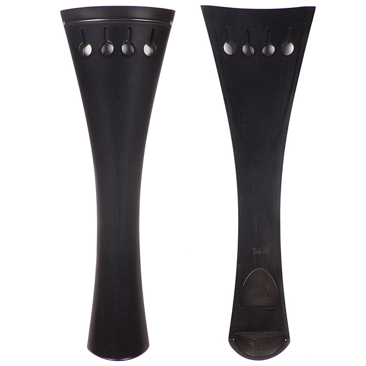 Harmonie French Model 235mm Ebony Cello Tailpiece with Ebony Saddle