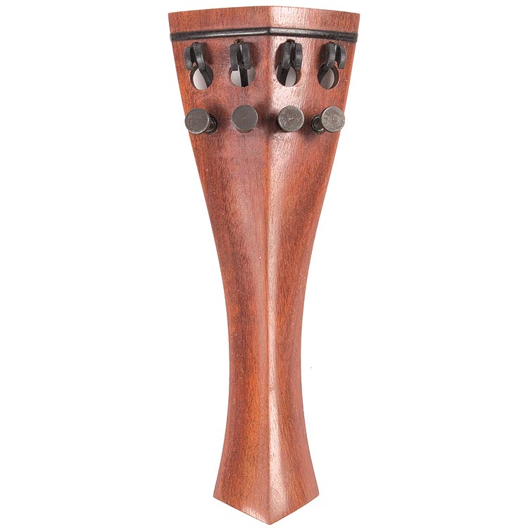 Harmonie Hill Style Viola Tailpiece, 130mm, Pernambuco with Tuners