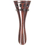 Harmonie French Model Violin Tailpiece, 108mm, Rosewood with Tuners