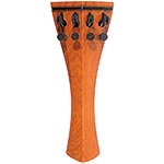 Harmonie Hill Style Violin Tailpiece, 112mm, Boxwood with Tuners