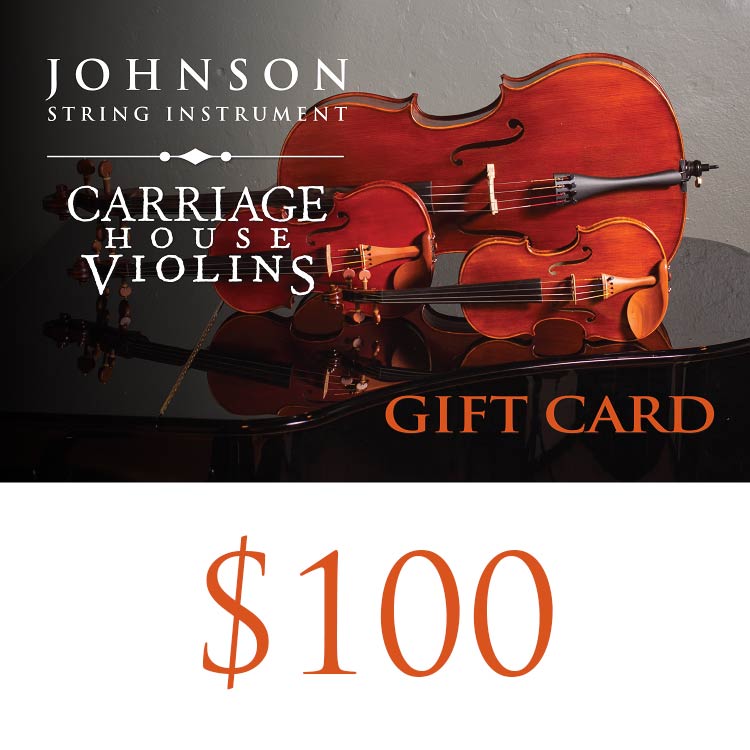 Johnson String Instrument $100 Gift Card