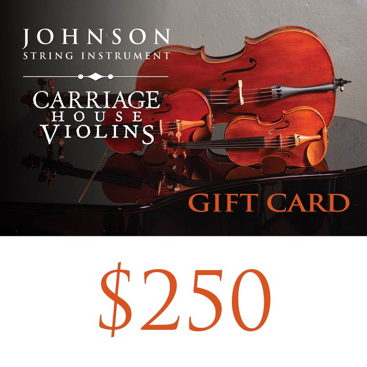 Johnson String Instrument $250 Gift Card