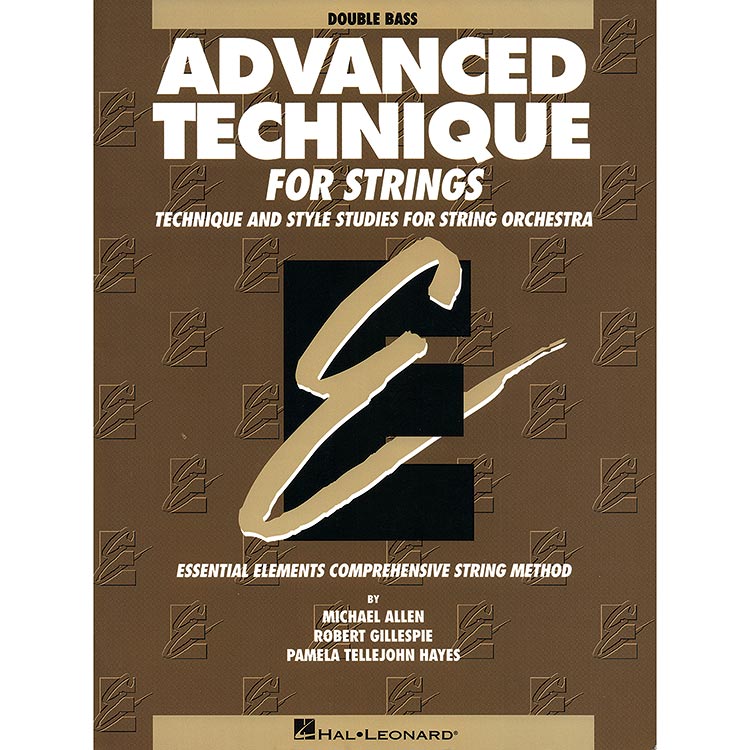 Advanced Technique (Book 4) for bass (Hal Leonard)