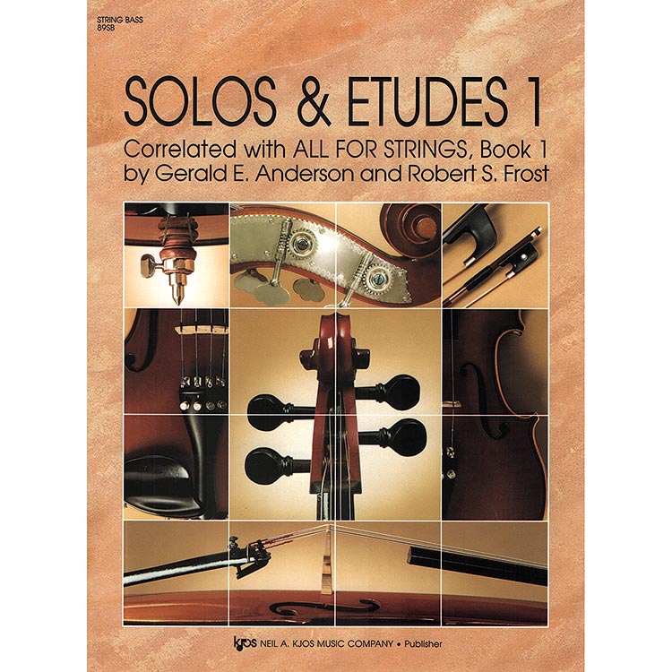 All for Strings Solos & Etudes, book 1, bass; Anderson/Frost