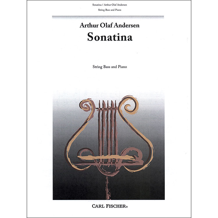 Sonatina for String Bass and Piano; Arthur Olaf Andersen (Carl Fischer)