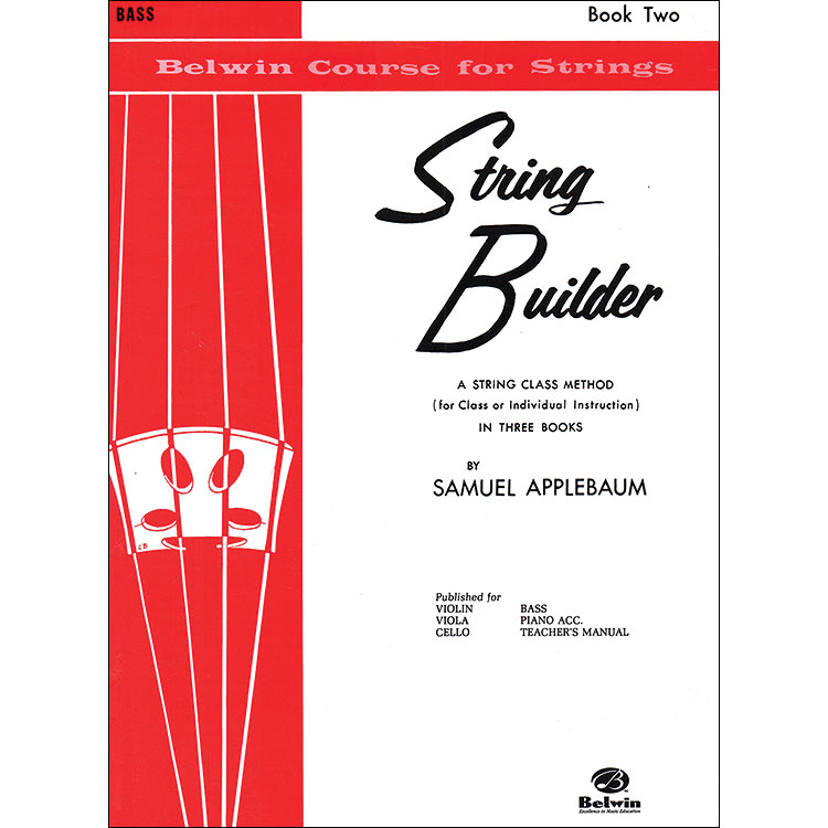 String Builder, book 2, bass; Applebaum