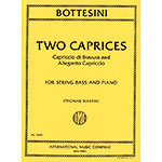 Two Caprices for double bass and piano; Giovanni Bottesini (International)