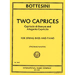 Two Caprices for double bass and piano; Giovanni Bottesini