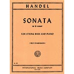Sonata in G Minor for bass and piano; George Frederic Handel (International)