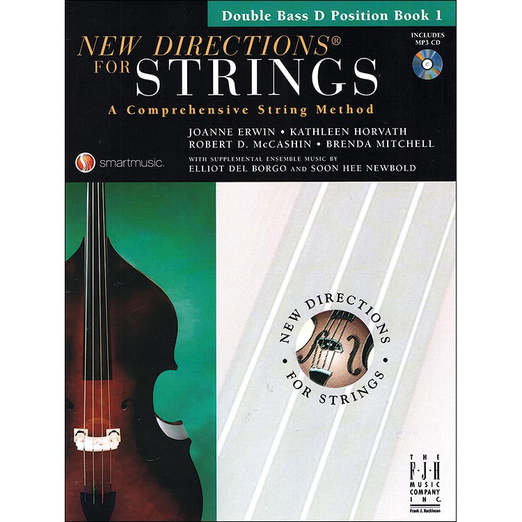 New Directions for Strings (D Pos.) book 1 Bass book /2CDs