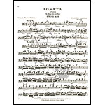 Sonata in G Minor for double bass and piano; Benedetto Marcello (International)