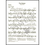 Une larme (A Tear) for double bass and piano (urtext) by Gioachino Rossini