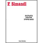 Thirty Etudes for the String Bass; Franz Simandl (Carl Fischer)