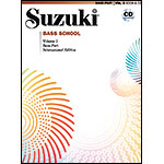 Suzuki Bass School, Volume 2, book with CD - International