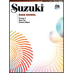 Suzuki Bass School, Volume 3, book with CD - Revised