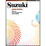 Suzuki Bass School, Volume 3, Piano accompaniment - Revised