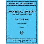Orchestral Excerpts for Bass, volume 1 (Zimmermann) (Int