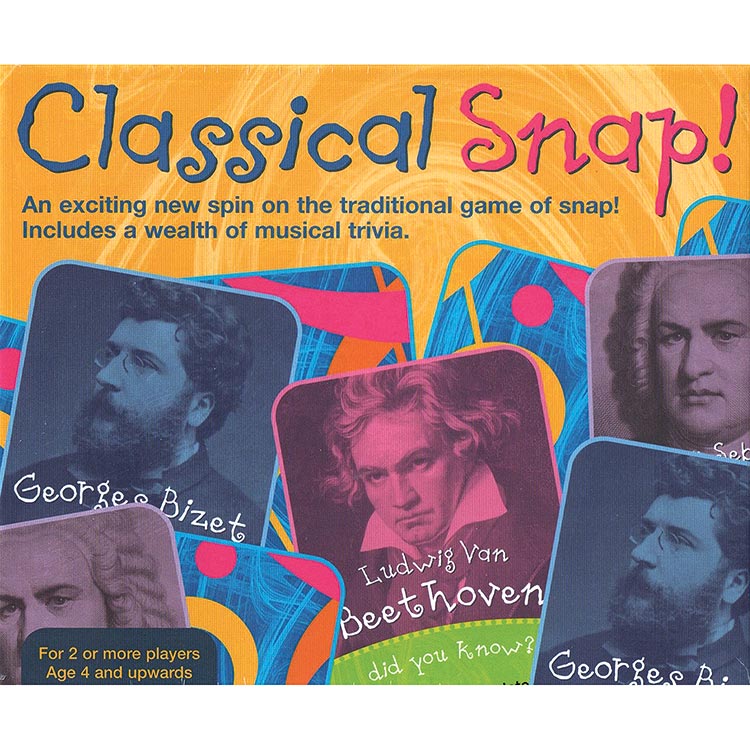 Music Games Series, Classical Snap! Card Game (MG)