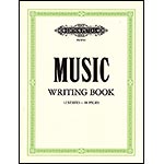 Peters's Music Writing Book - 12 Staves, 48 Pages (Peters)